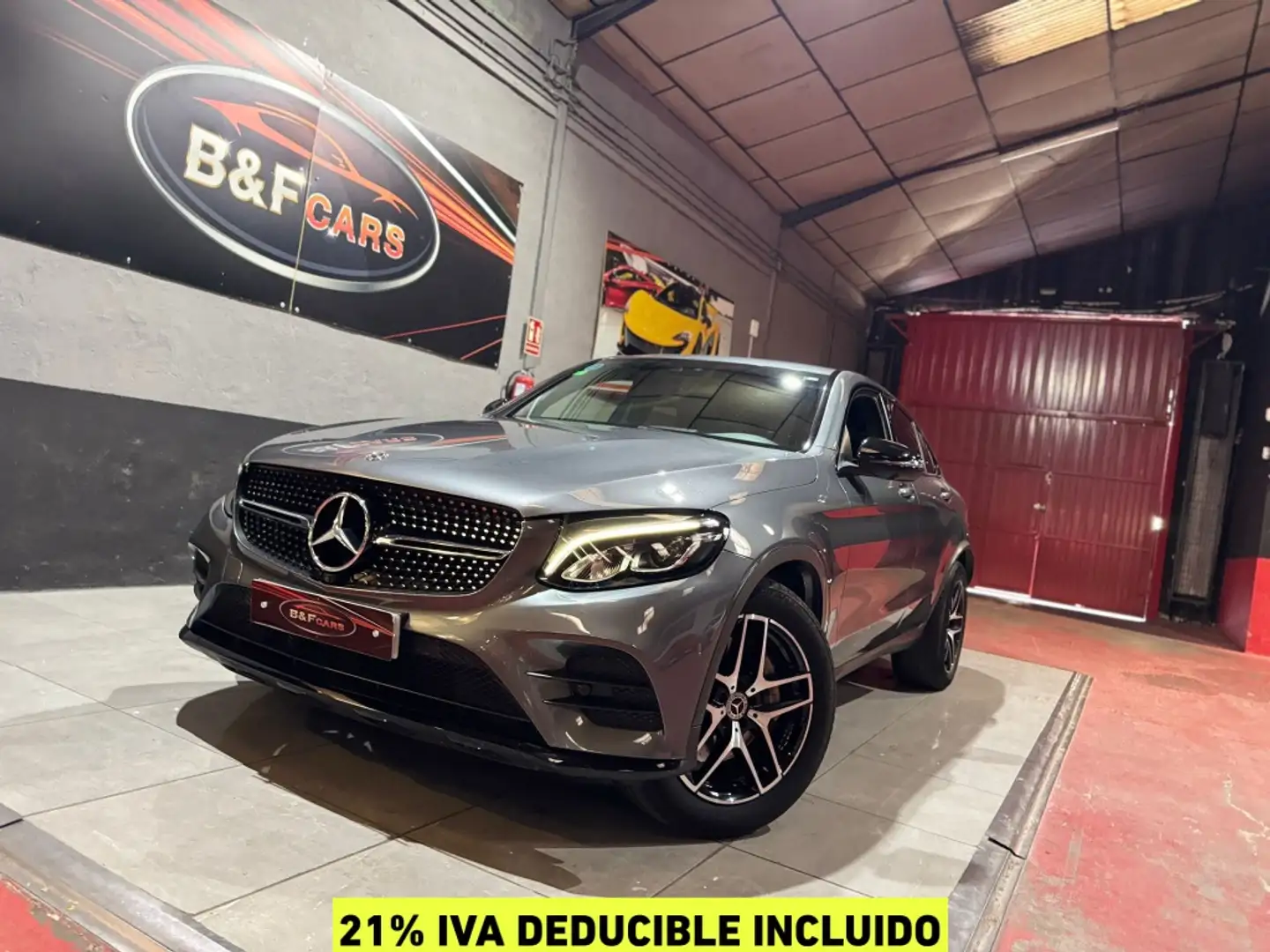 Mercedes-Benz GLC 250 Coupé 4Matic Aut. Grau - 1