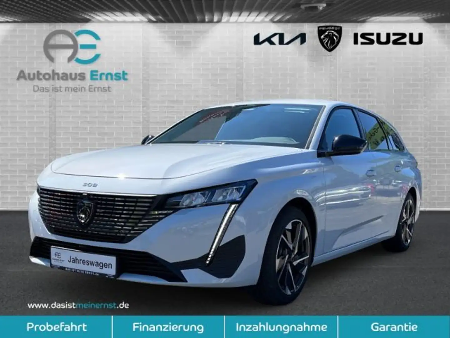 Peugeot 308 SW BlueHDi 130 EAT8 Allure Blanc - 1