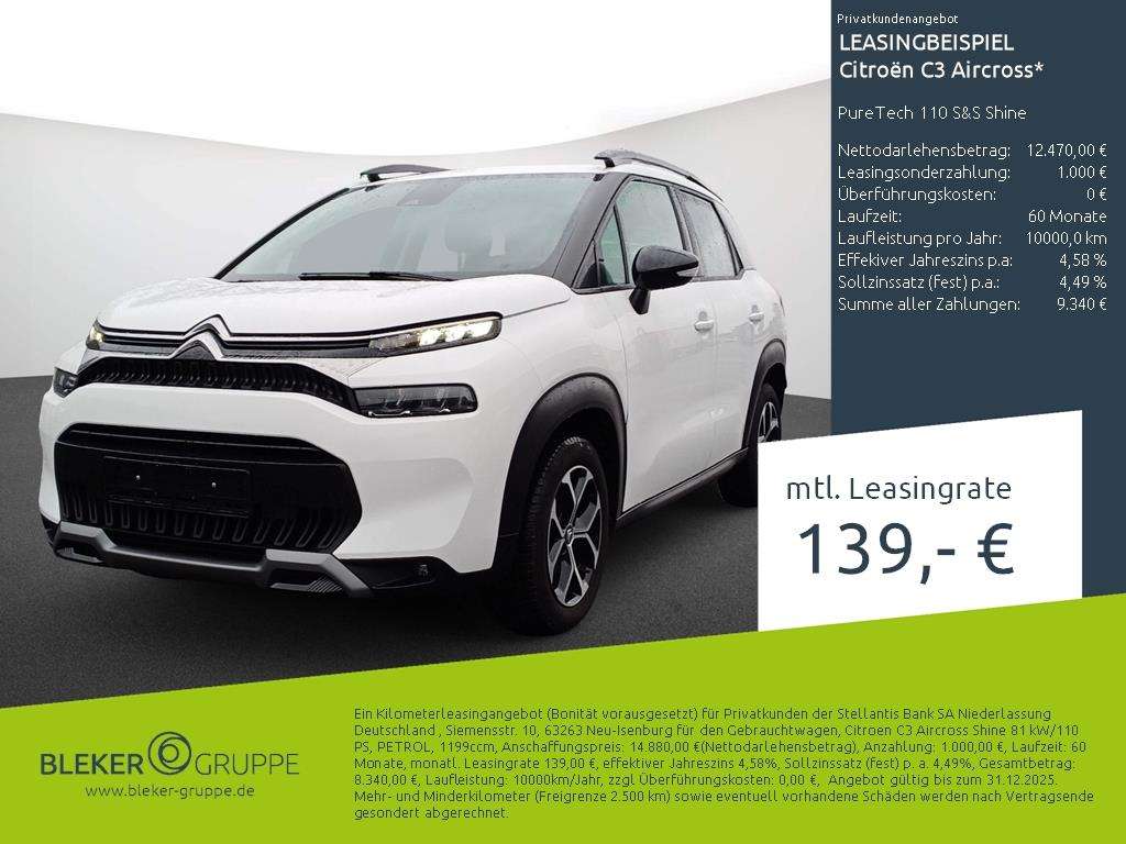 Second hand Citroen C3 Aircross 1.2 shine