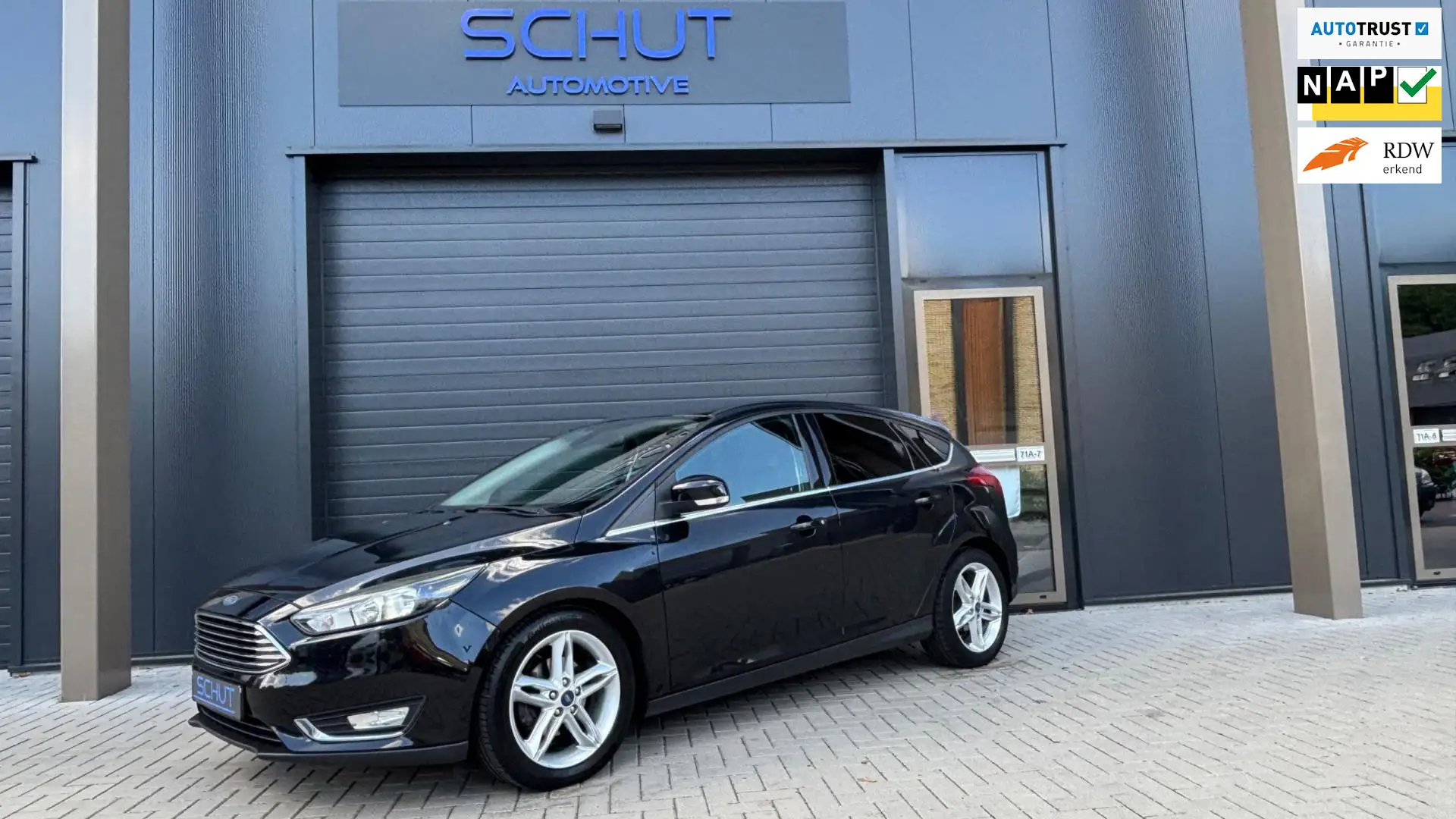 Ford Focus 125pk Titanium Sport CLIMA | HALF LEDER | EL STOEL Noir - 1
