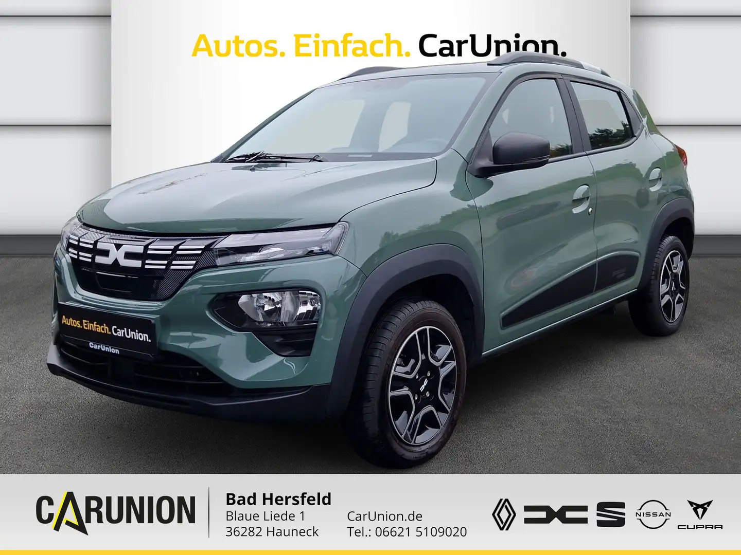 Dacia Spring (100% elektr) Essential 45 Klimaanlage Grün - 1
