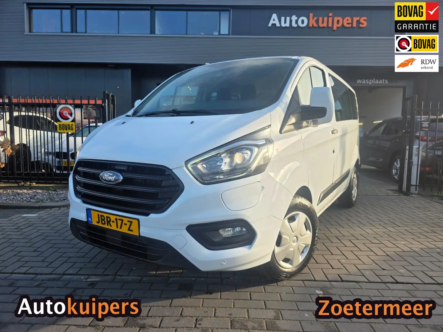 Ford Transit Custom 320 1.0 EcoBoost L1H1 PHEV Trend Blanc - 1