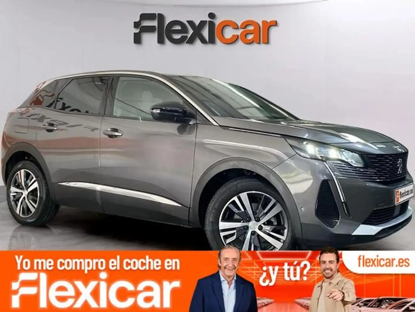 Peugeot 3008 1.2 PureTech 96KW S&S Allure Pack EAT8 Gris - 1