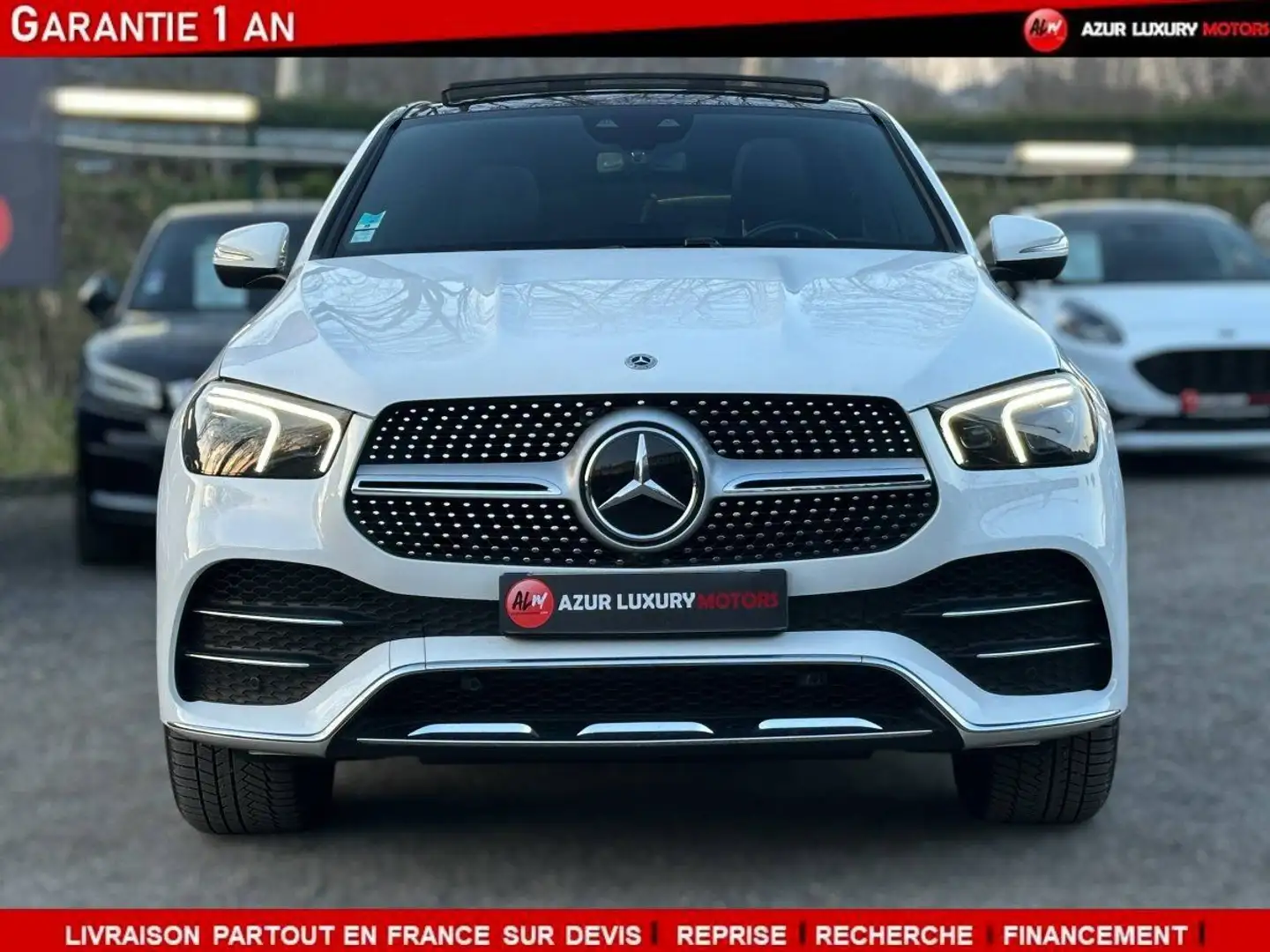 Mercedes-Benz GLE 350 Coupe II 350 DE COUPE AMG Line Blanc - 2
