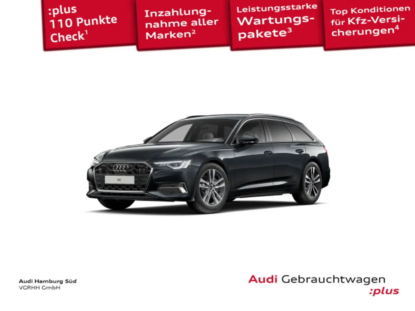 Audi A6 45 TFSI adv S tronic S LINE/NAV/AHK/'19 Grau - 1
