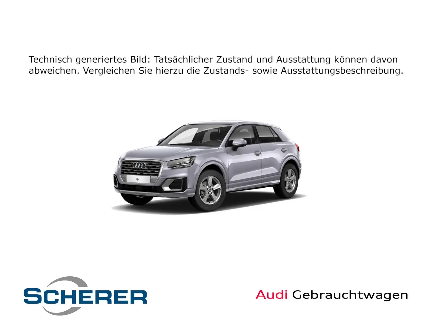 Audi Q2 sport 30 TFSI 85(116) kW(PS) Schaltgetriebe Silber - 1