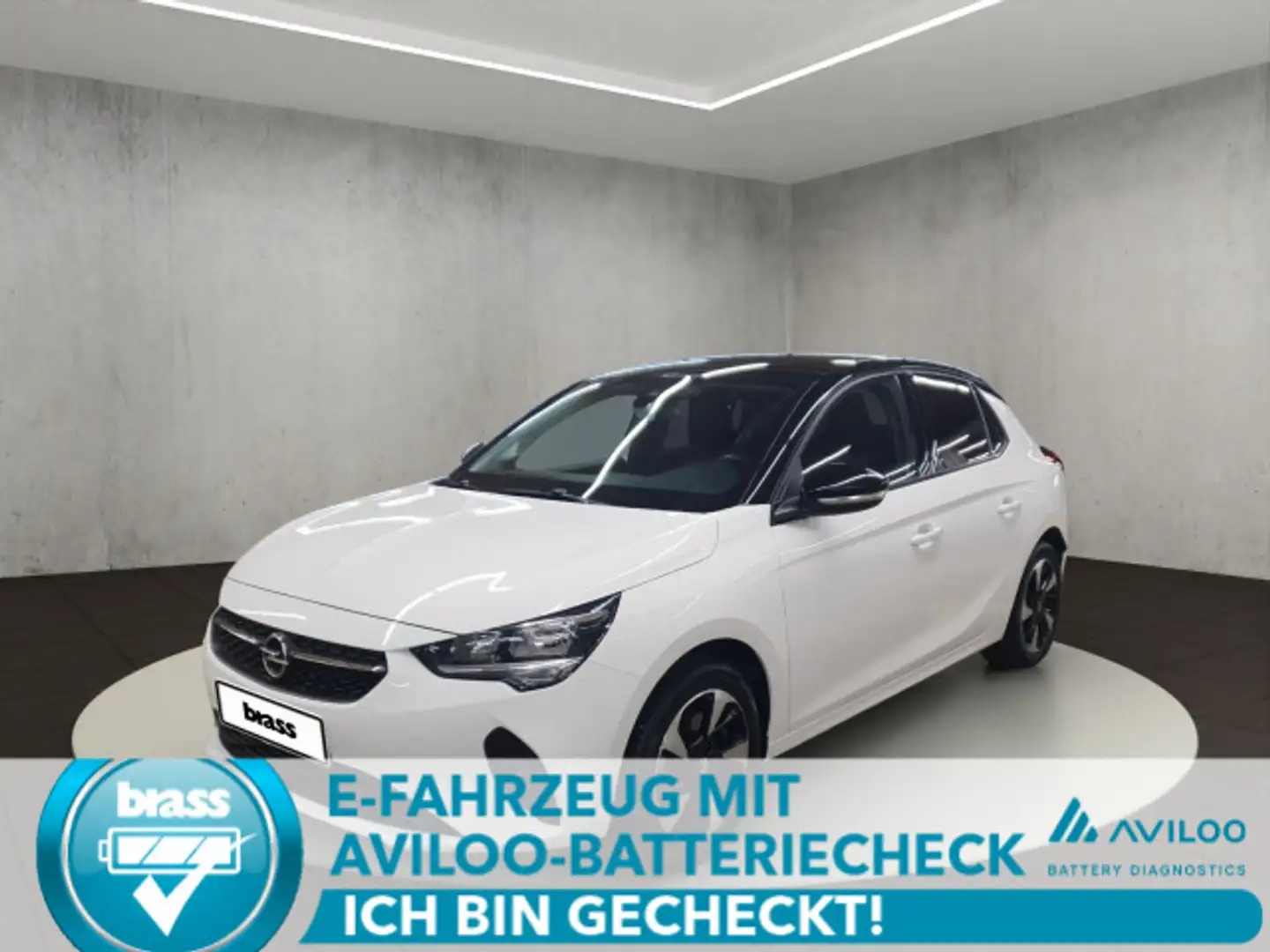 Opel Corsa-e Edition (Automatik-Elektroantrieb) Wit - 1