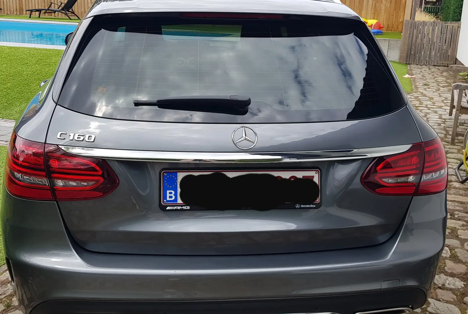 Mercedes-Benz C 160 C 160 T 9G-TRONIC AMG Line Blau - 2