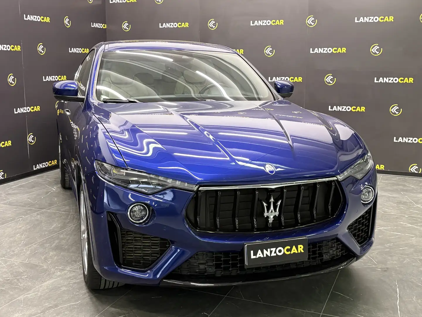 Maserati Levante GRANSPORT 275CV*TETTO*PELLE*PINZE GIALLE* Bleu - 2