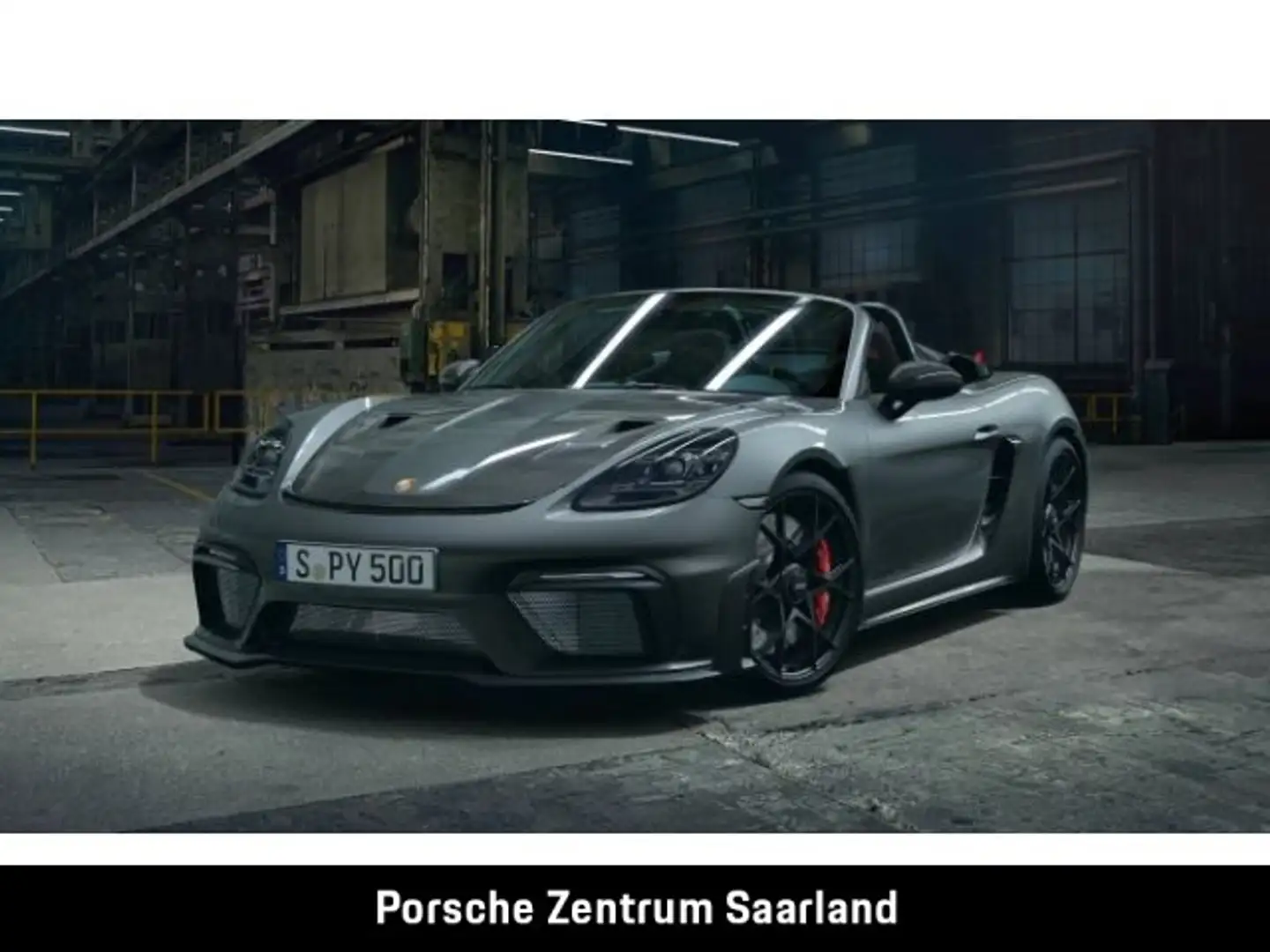 Porsche 718 Spyder RS Gris - 1