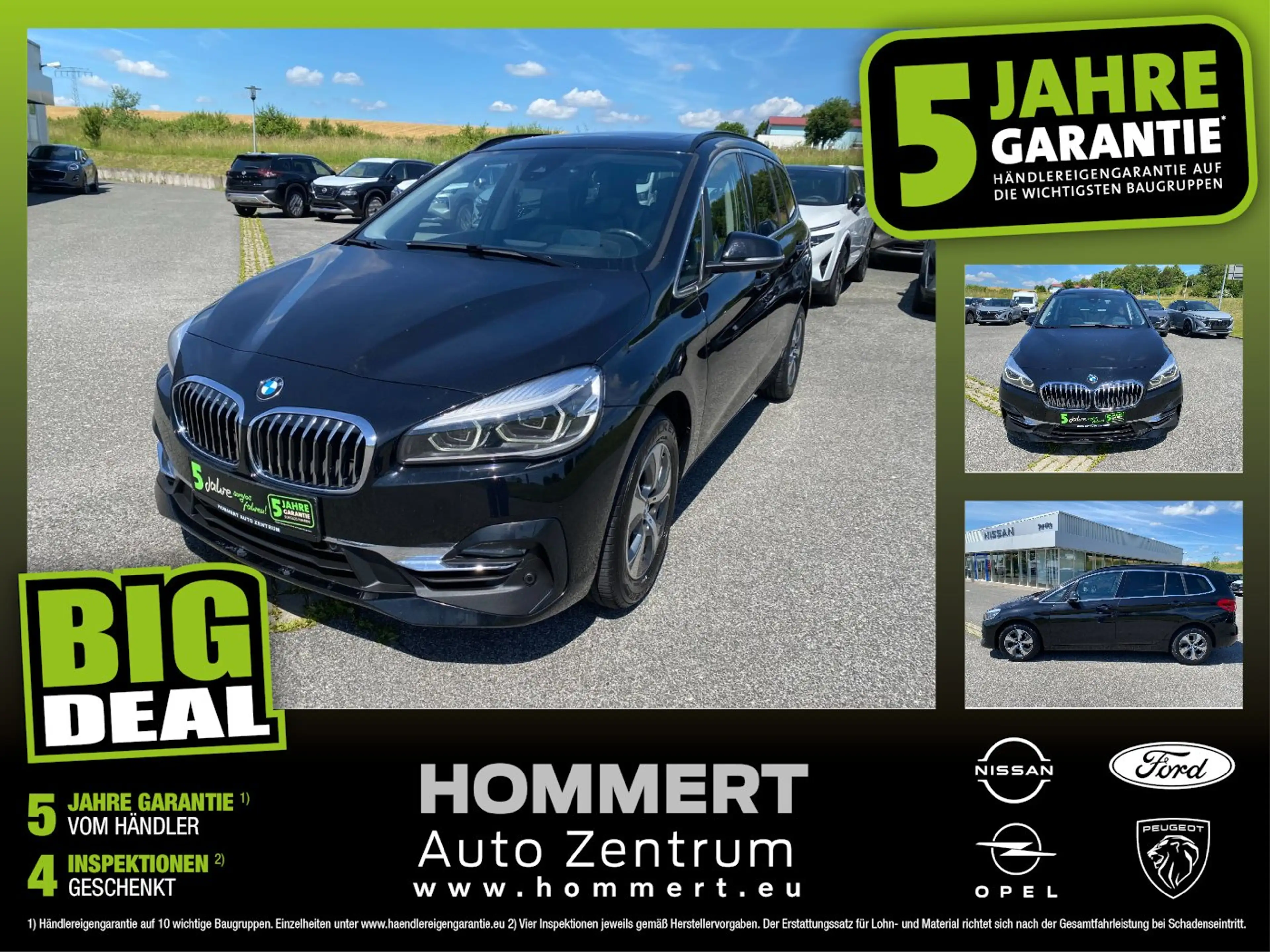 BMW 216 i Gran Tourer  LuxuryLine LED+Navi+Pano+7Sitze