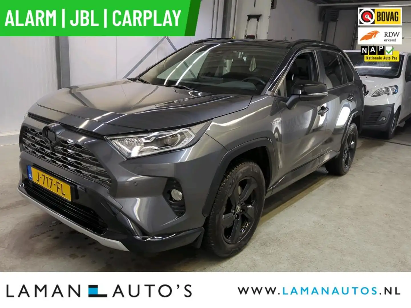 Toyota RAV 4 2.5 Hybrid 218pk Bi-Tone | Innovation Alarm JBL Ca Gris - 1