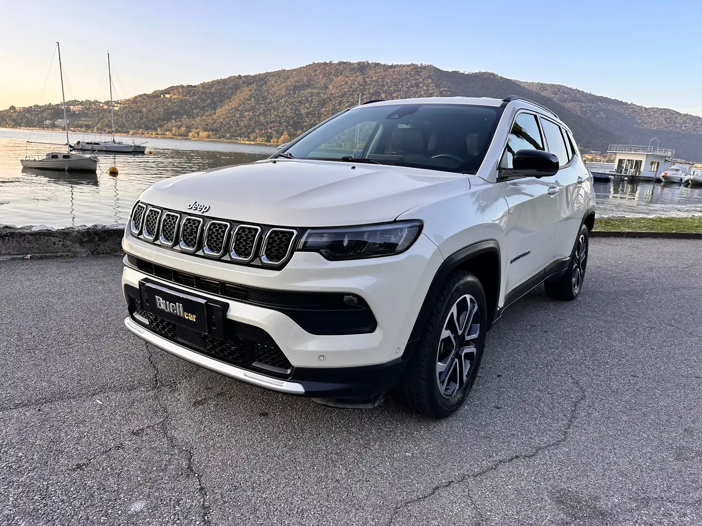 Jeep Compass Compass 1.3 turbo t4 phev Limited 4xe auto Bianco - 2