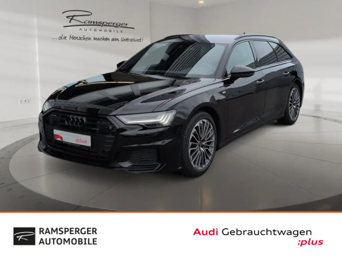 Audi A6 sport 55 TFSI e quat. Matrix ACC AHK Noir - 1