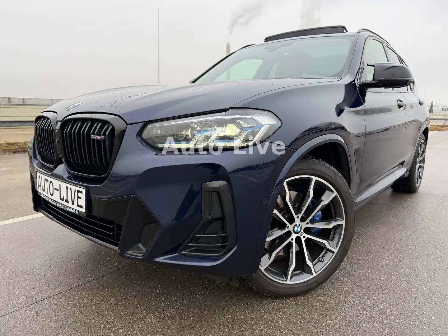 BMW X3 M d*M-PAKET*VIRT*PANO*DISPLAY*LASER*HEAD UP Azul - 1