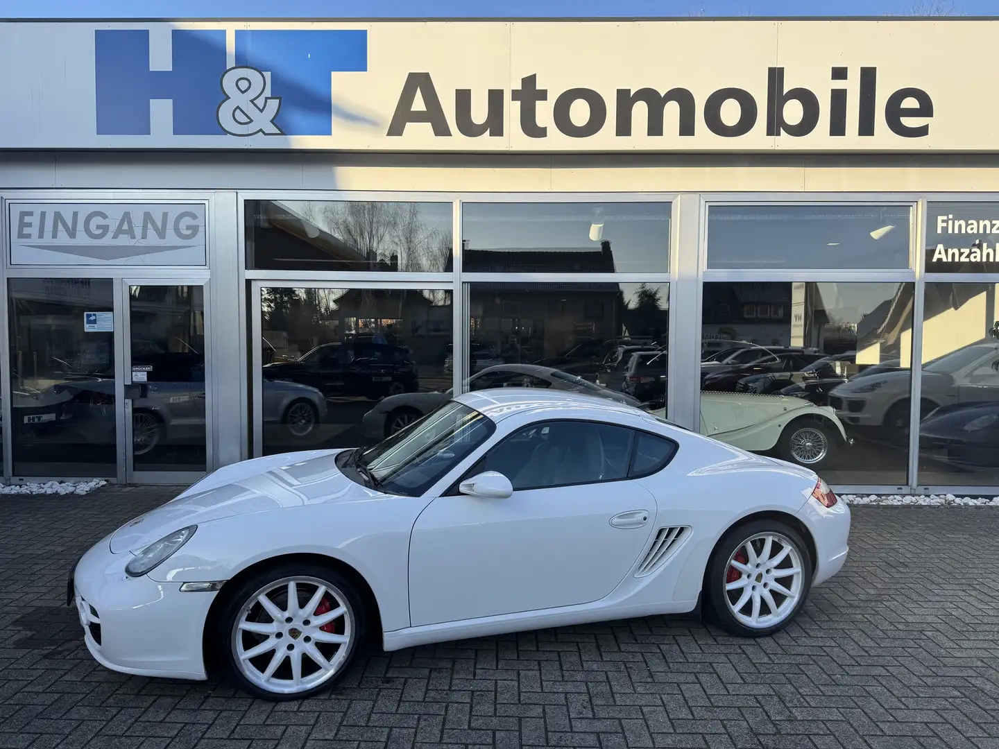 Porsche Cayman Weiß - 1