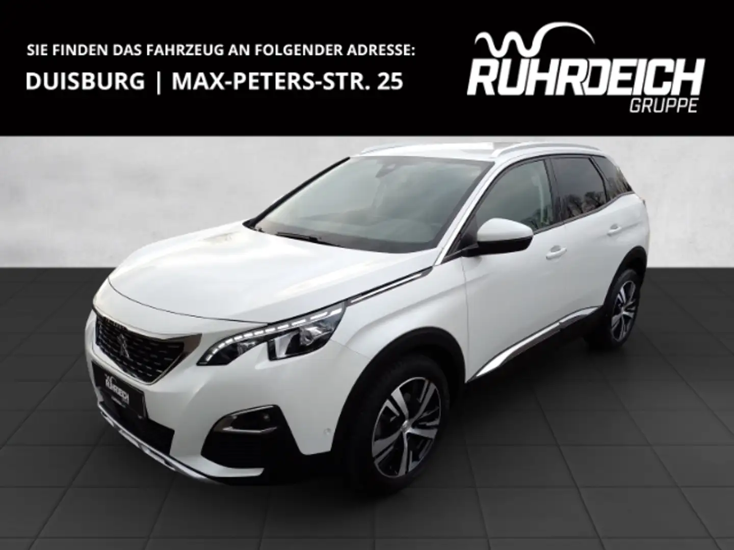 Peugeot 3008 Allure 1.6 PureTech 180 Navi Soundsystem LED El. H Weiß - 1