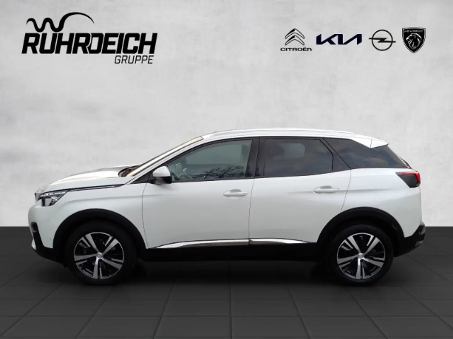 Peugeot 3008 Allure 1.6 PureTech 180 Navi Soundsystem LED El. H Weiß - 2