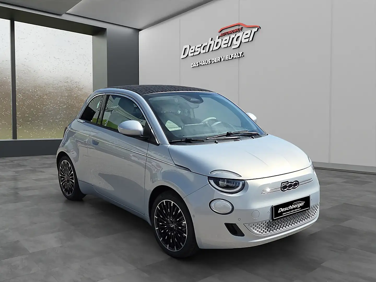 Fiat 500C Elektro Cabrio 42 kWh La Prima Blau - 2