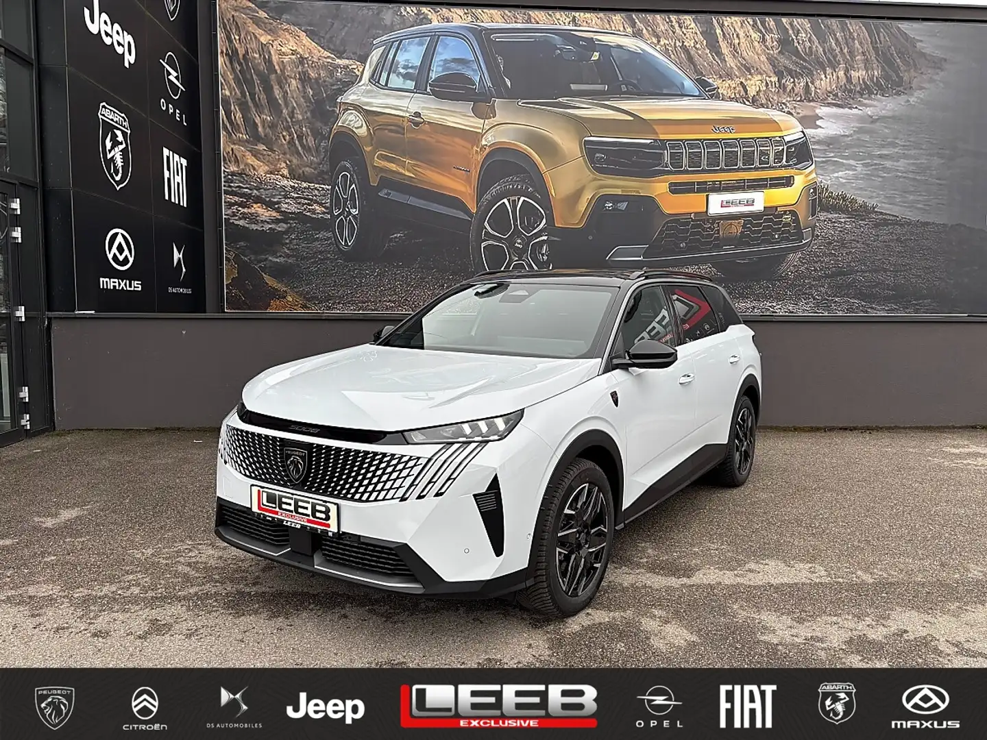Peugeot 5008 mHEV 145 e-DCS6 GT Aut. inkl. 7-Sitze, New Uzir... Weiß - 1