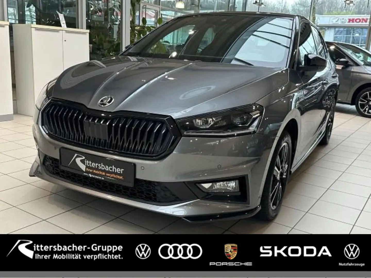 Skoda Fabia Monte Carlo 1.0 TSI DSG Navi Kamera Klima Grau - 1