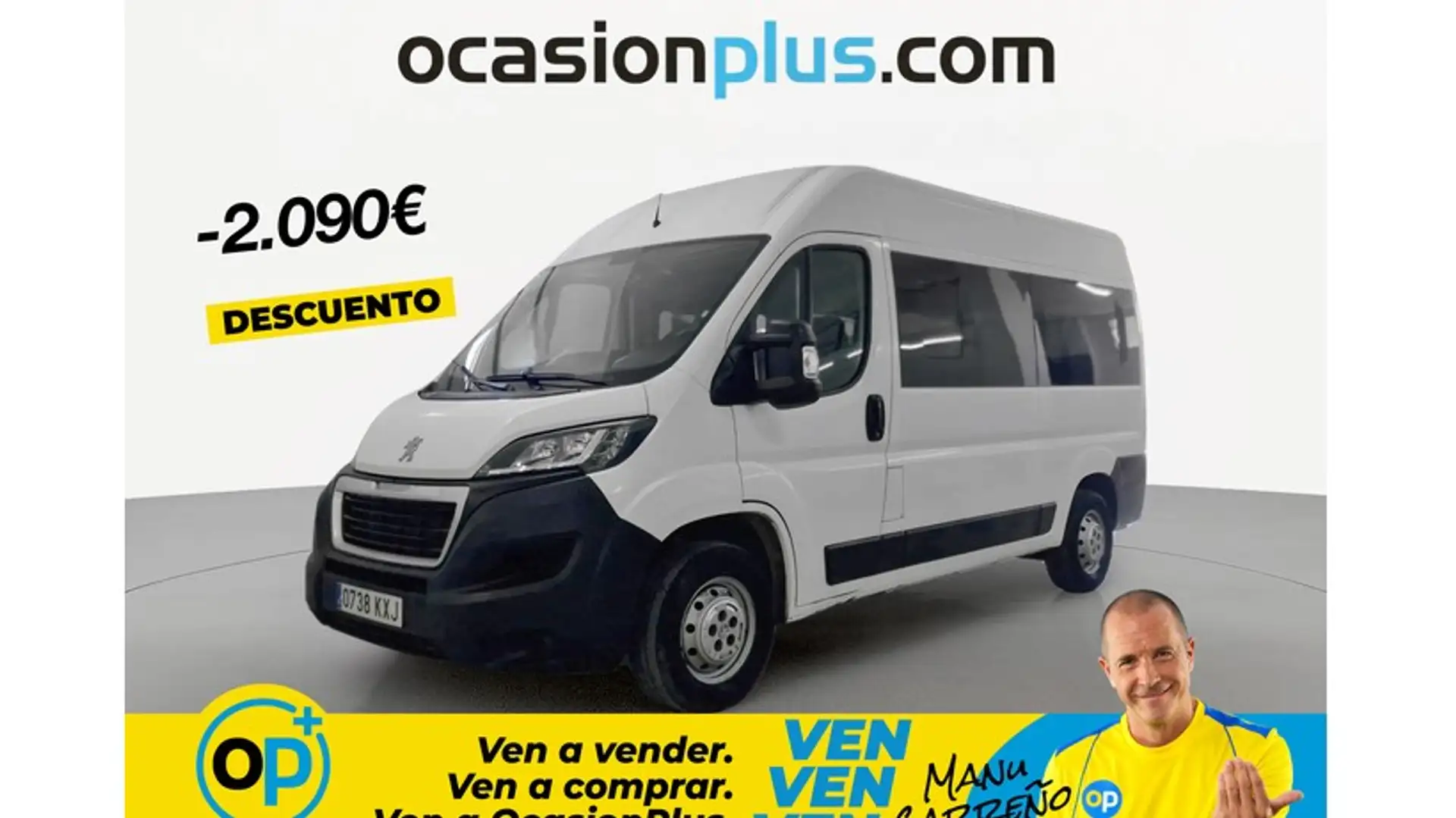 Peugeot Boxer Minibus 2.2BlueHDI 333 L2H2 140 Blanco - 1