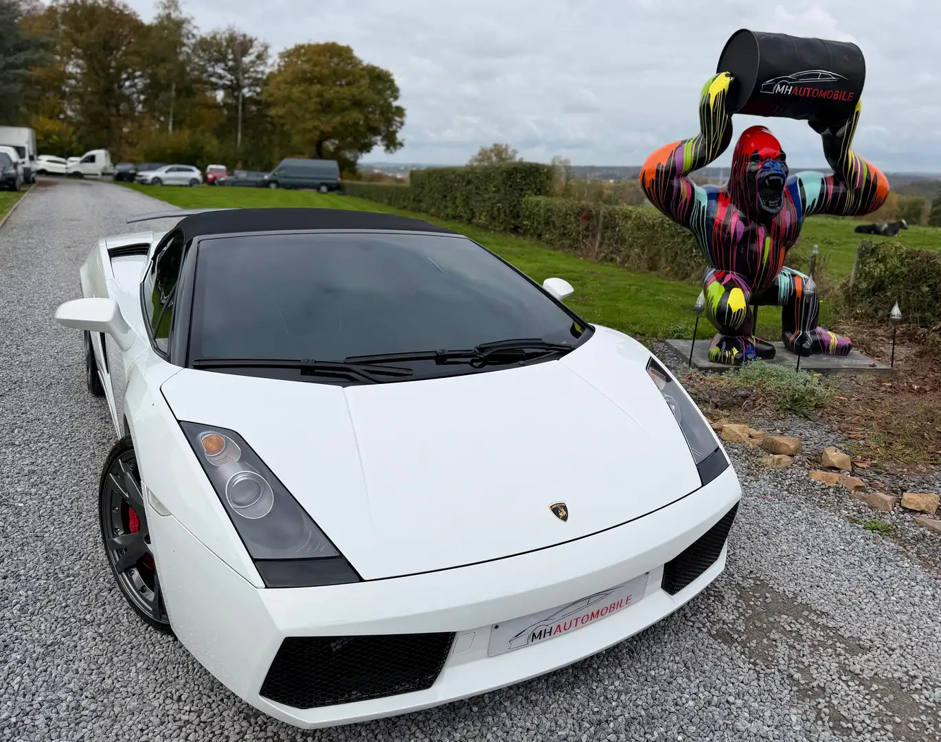 Lamborghini Gallardo Spyder 5.0i V10 40v Blanc - 2