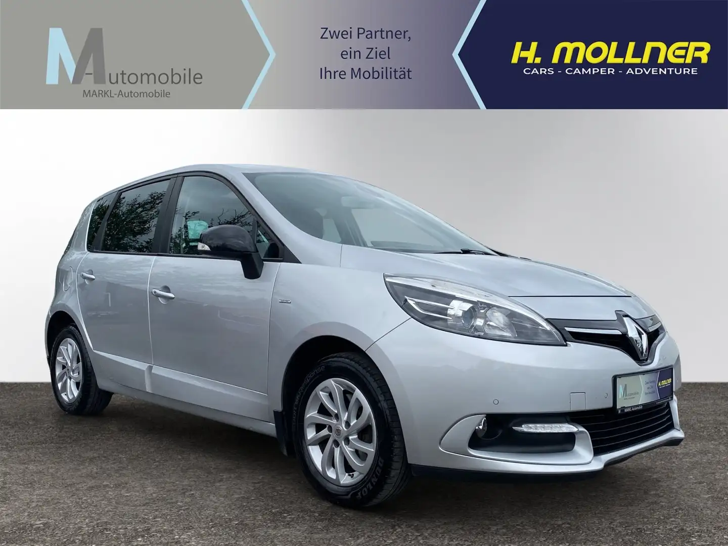 Renault Scenic Limited 1,2 *Navi, PDC, SHZ.* Silber - 1