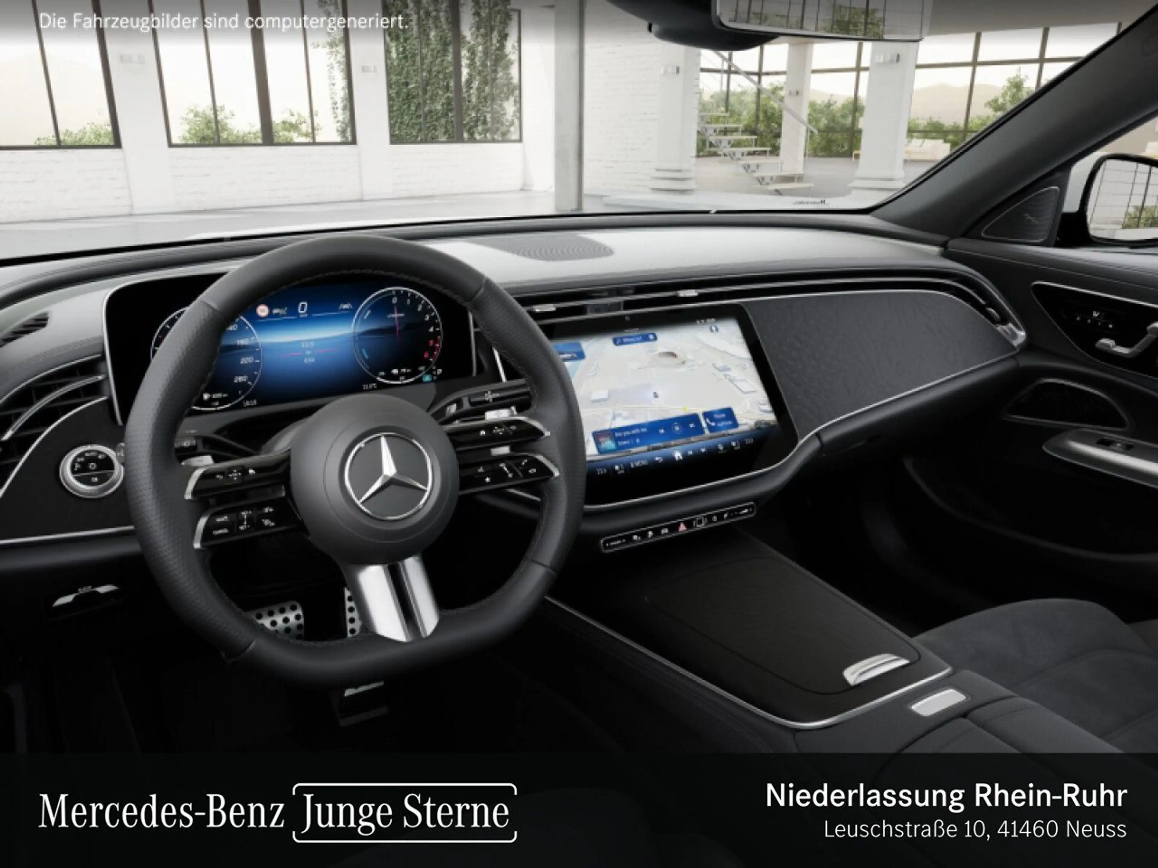 Mercedes-Benz E 300 de T 4M AMG Fahrass 360° Burmester Distr. 9G — photo 10