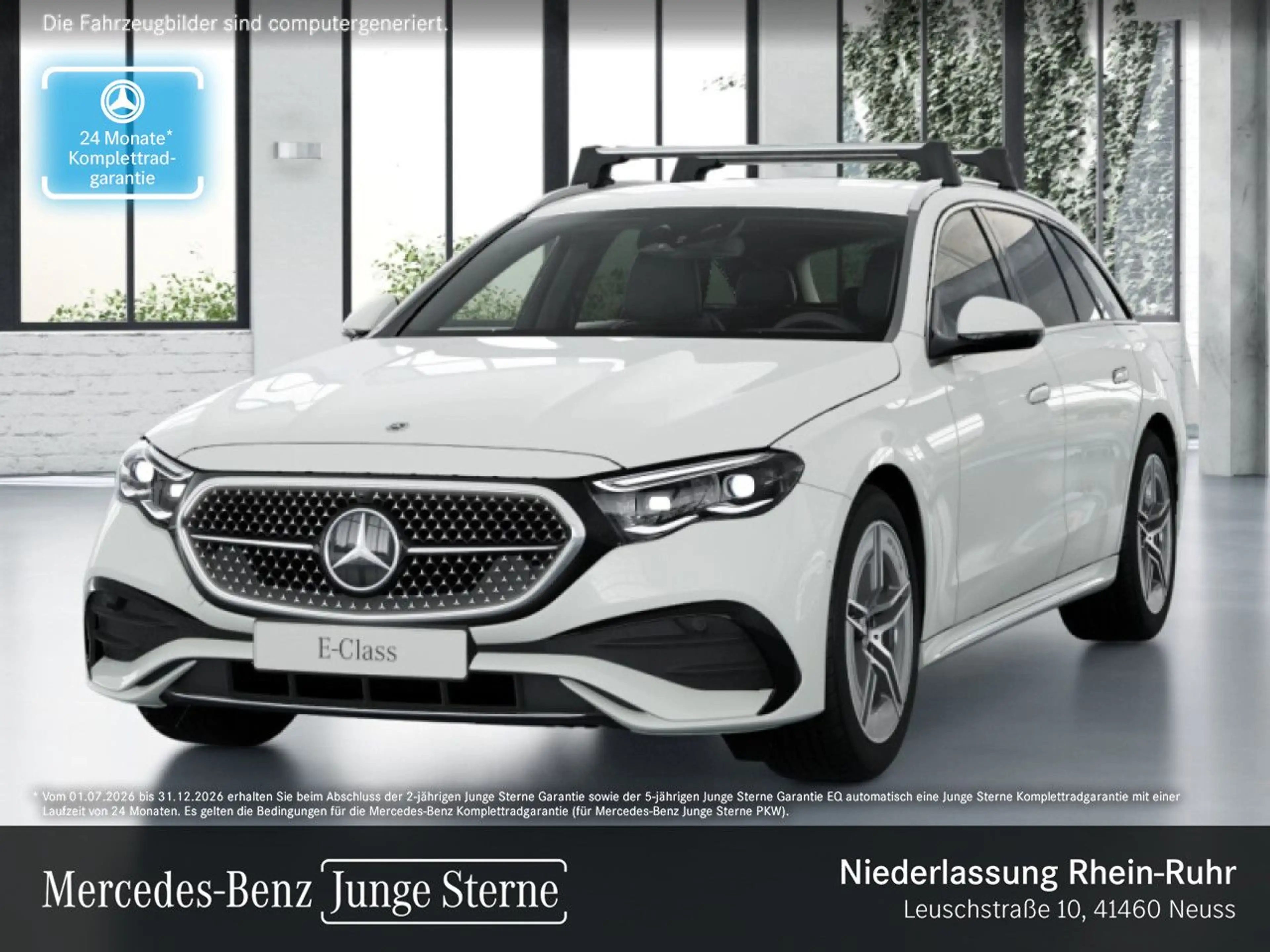 Mercedes-Benz E 300 de T 4M AMG Fahrass 360° Burmester Distr. 9G