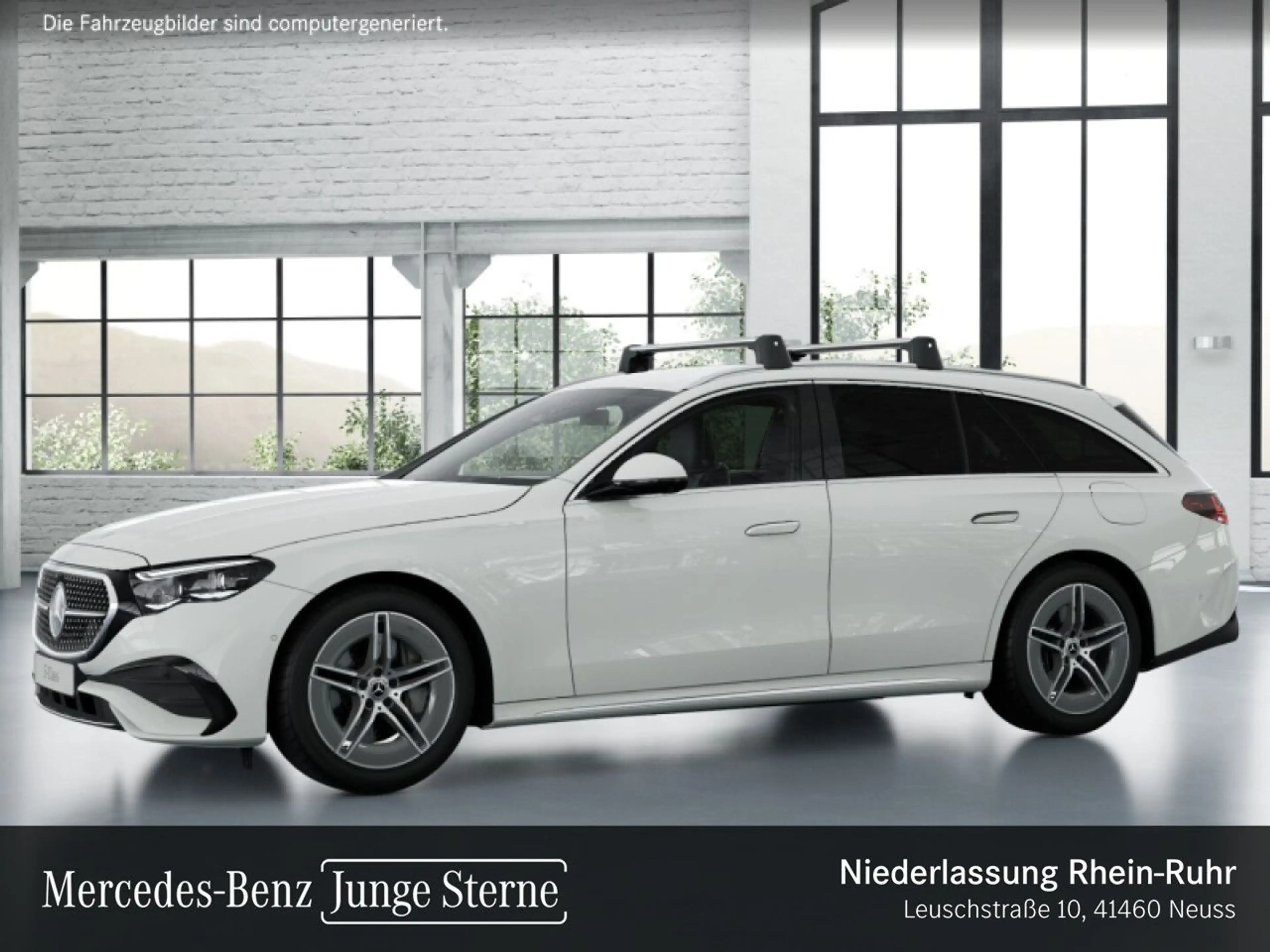 Mercedes-Benz E 300 de T 4M AMG Fahrass 360° Burmester Distr. 9G — photo 3
