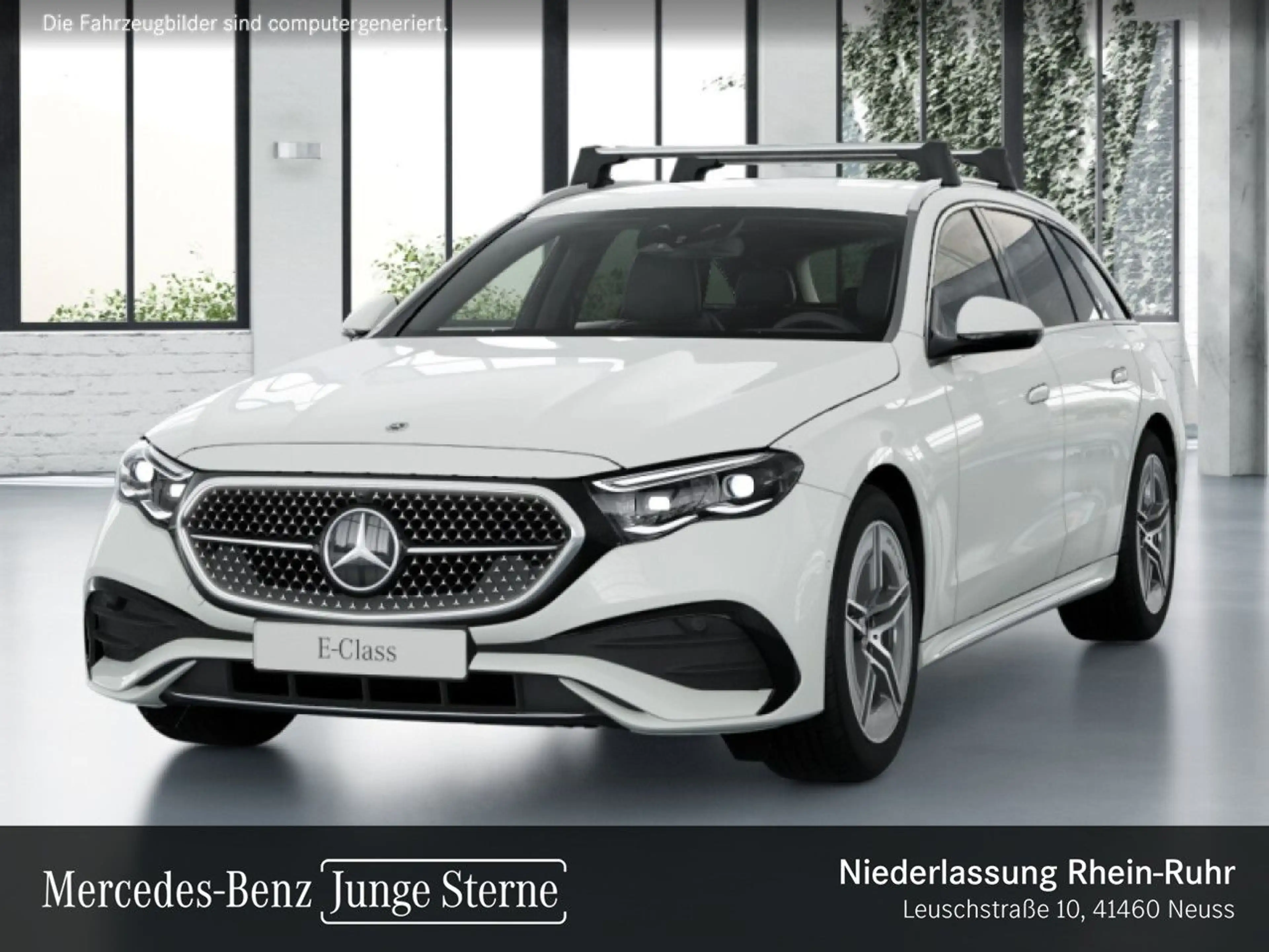Mercedes-Benz E 300 de T 4M AMG Fahrass 360° Burmester Distr. 9G — photo 2
