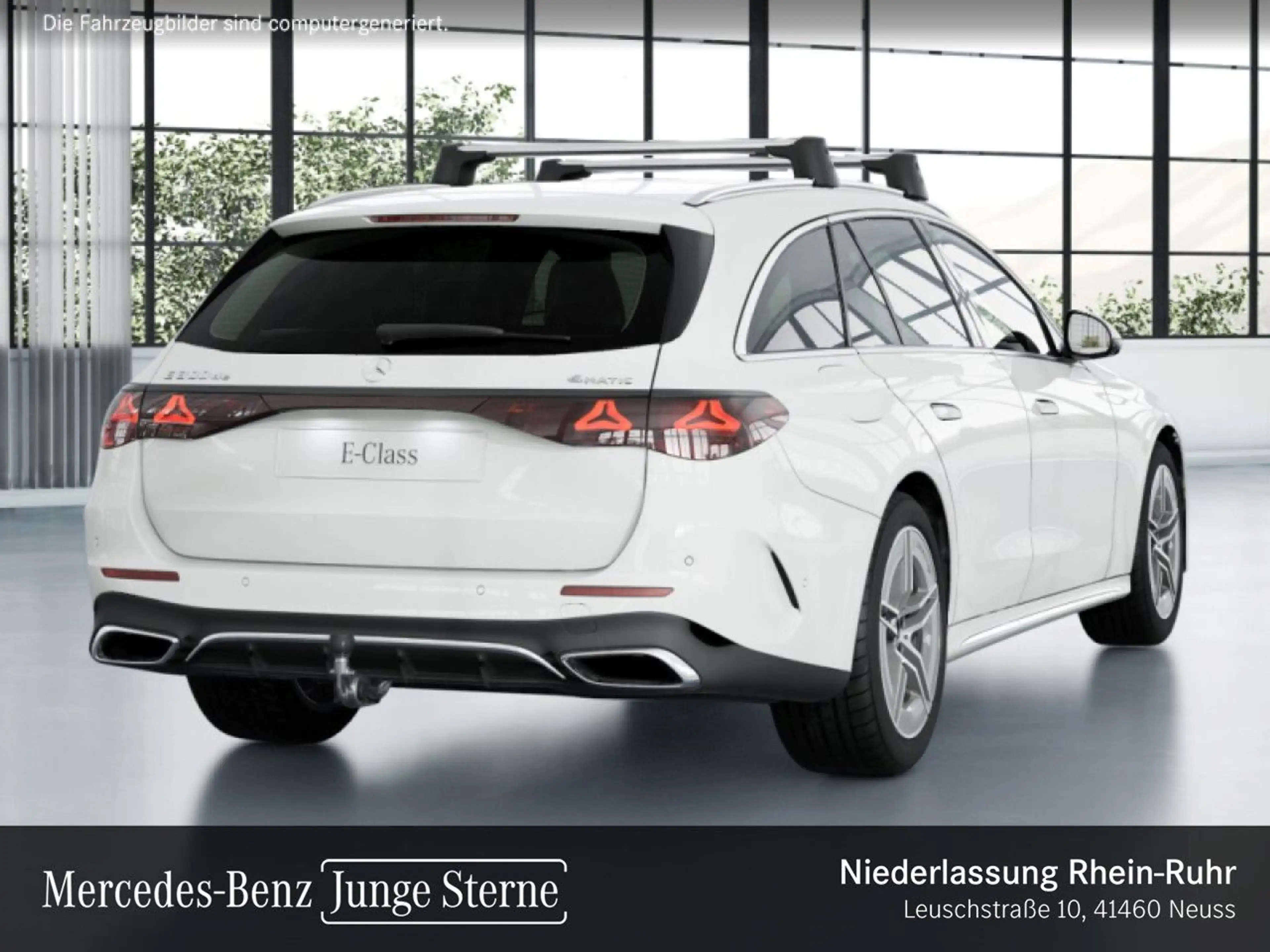 Mercedes-Benz E 300 de T 4M AMG Fahrass 360° Burmester Distr. 9G — photo 5