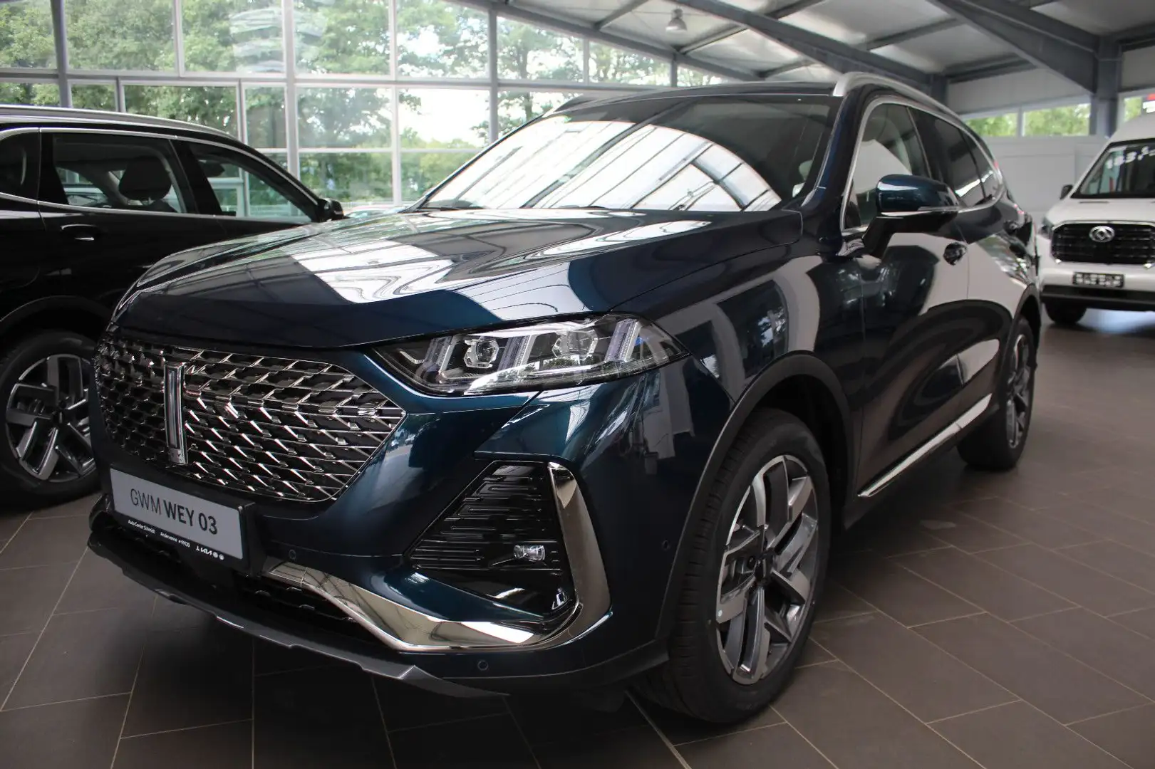 GWM WEY 03 LUXURY 4WD inkl. AHK und Allwetterreifen Blau - 1