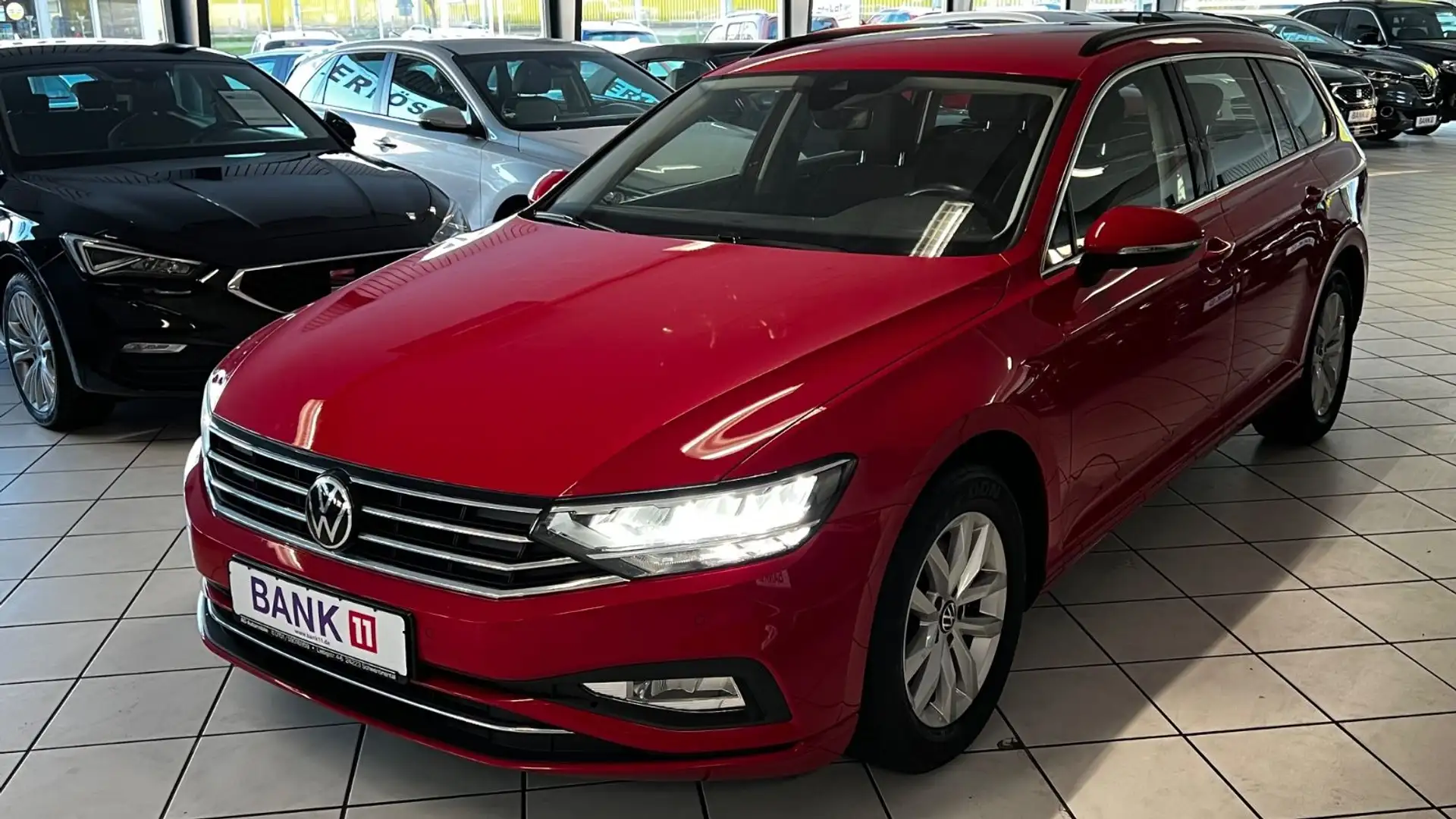 Volkswagen Passat Variant Business TÜV&AU neu&Garantie Rouge - 2