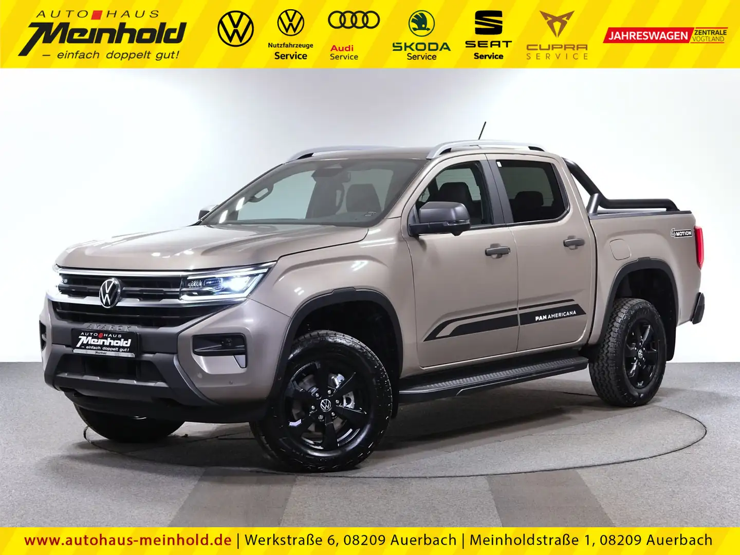 Volkswagen Amarok 3.0 DC TDI 4M PanAmericana, Rollcover el. Beige - 1
