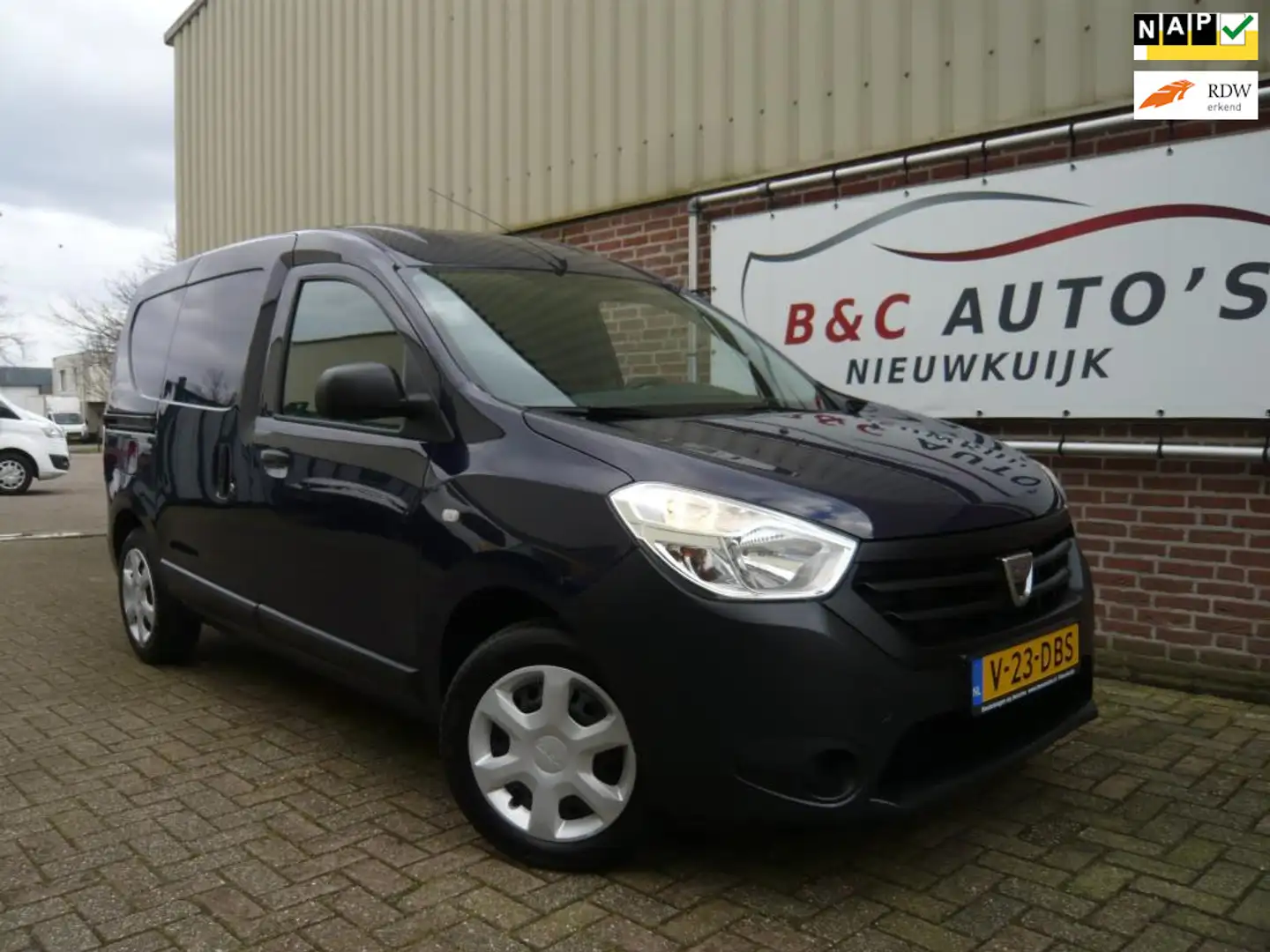 Dacia Dokker 1.6 MPI / AIRCO / NAVI / BPM-BTW-VRIJ-MARGE Blau - 1