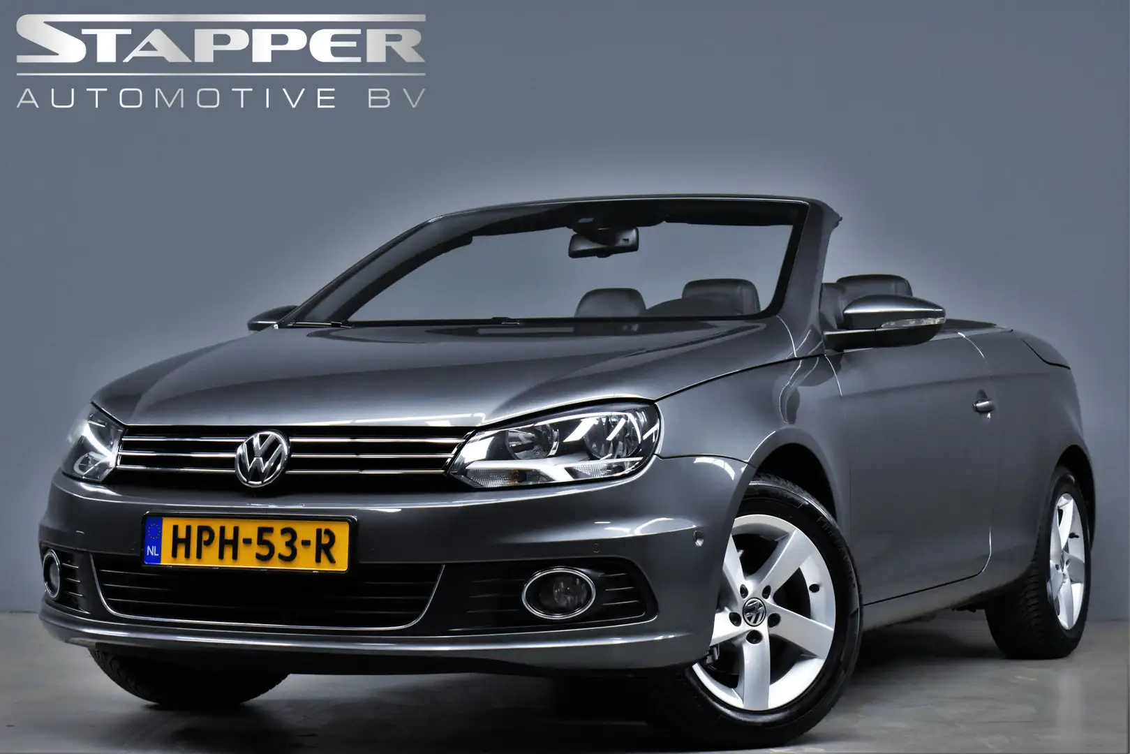 Volkswagen Eos 1.4 TSI 122pk Comfortline Pano/Leer/Stoelverw./Nav Šedá - 1