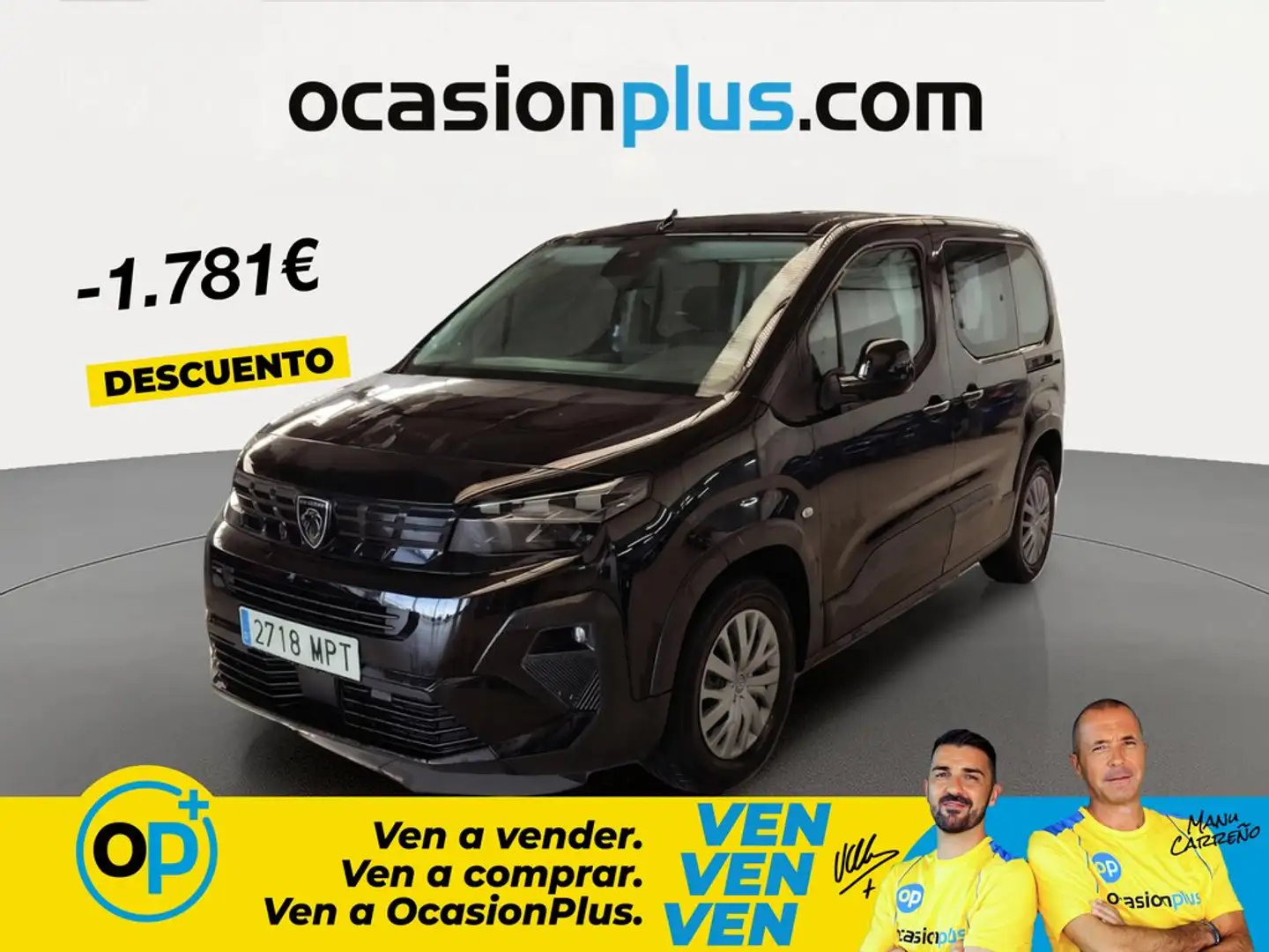 Peugeot Rifter 1.5BlueHDi S&S Standard Allure 100 Negro - 1
