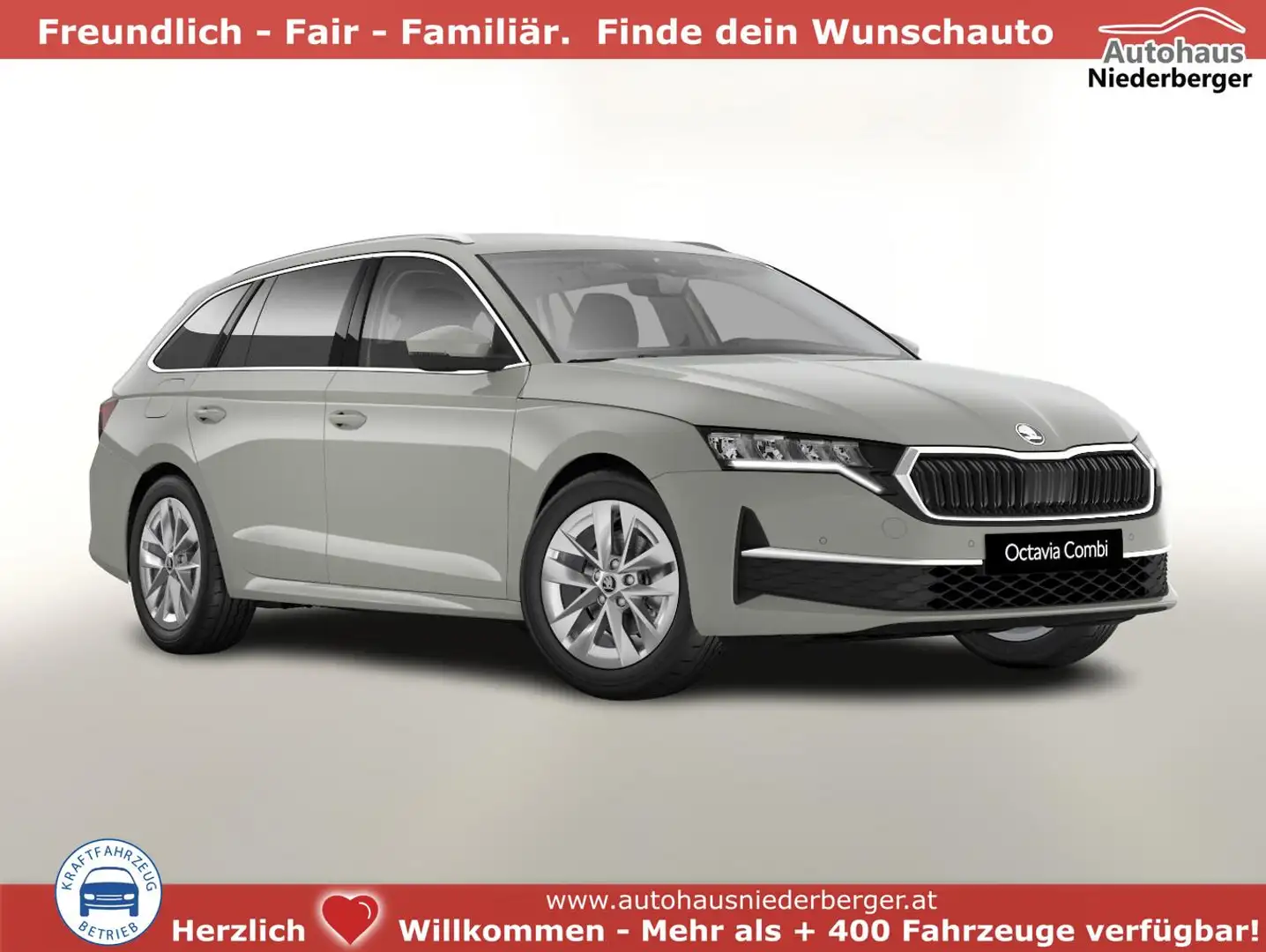 Skoda Octavia Combi Selection DSG Selec ACC Kessy SunS vEHK S... Grau - 1