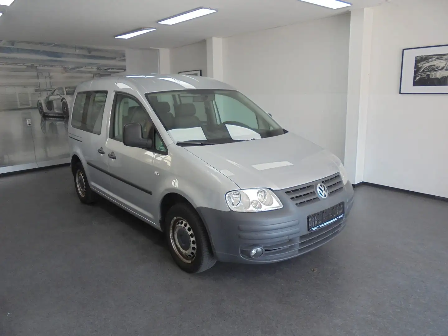 Volkswagen Caddy 2,0 Life EcoFuel 5-Sitzer  TÜV 03/2025 Argent - 2
