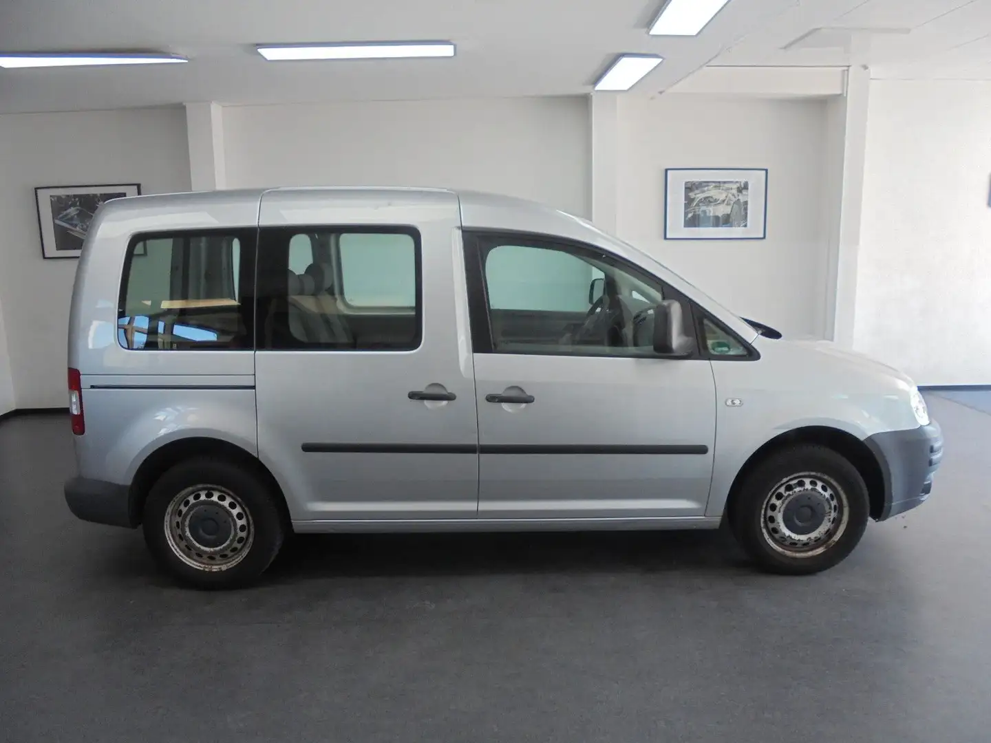 Volkswagen Caddy 2,0 Life EcoFuel 5-Sitzer  TÜV 03/2025 Argent - 1
