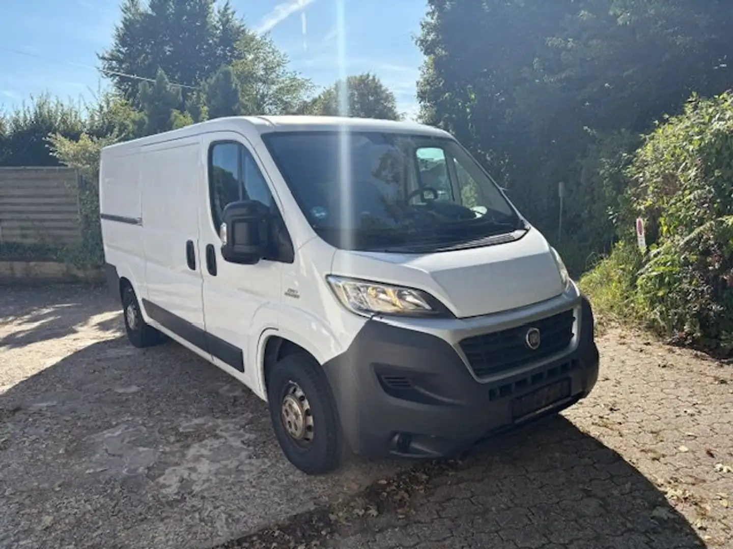 Fiat Ducato 130 L2H1 RS: 3450 mm, Klima, Navi, TÜV NEU Weiß - 1