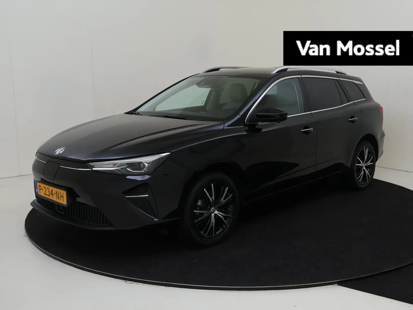 MG MG5 Luxury 50 kWh Standard Range | Leder | Navi | 360 Zwart - 1