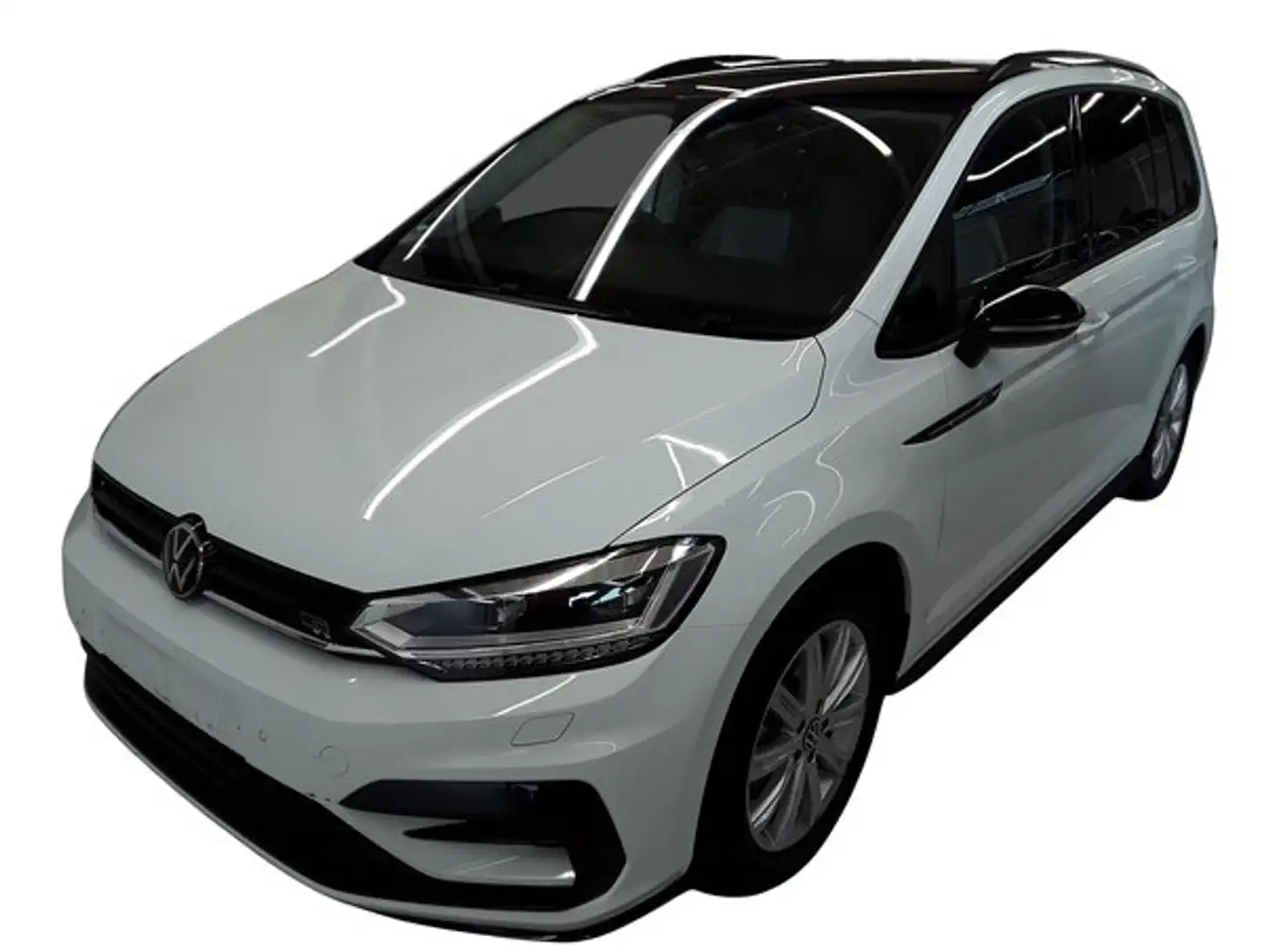 Volkswagen Touran 2.0 TDI DSG Highline*R-Line*Nav*StHzg*AHK Weiß - 2