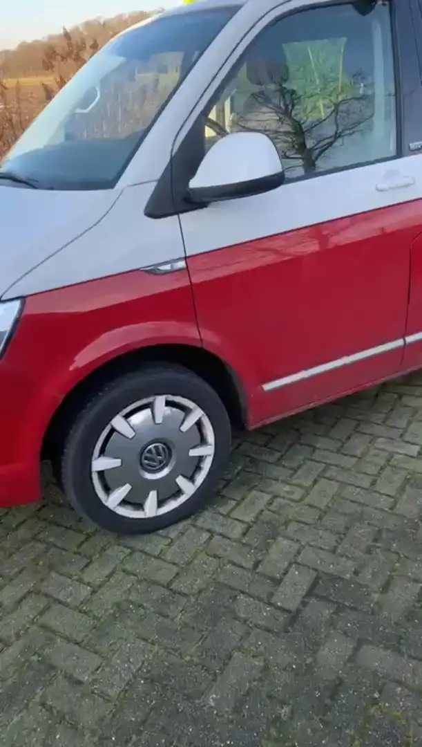 Volkswagen T6 Multivan Červená - 1