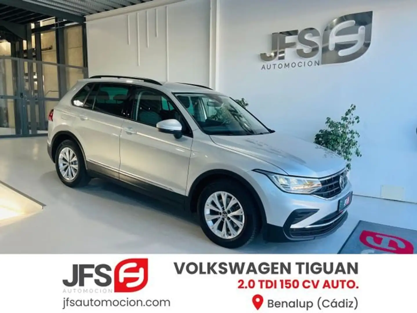 Volkswagen Tiguan 2.0TDI DSG 110kW Plateado - 1