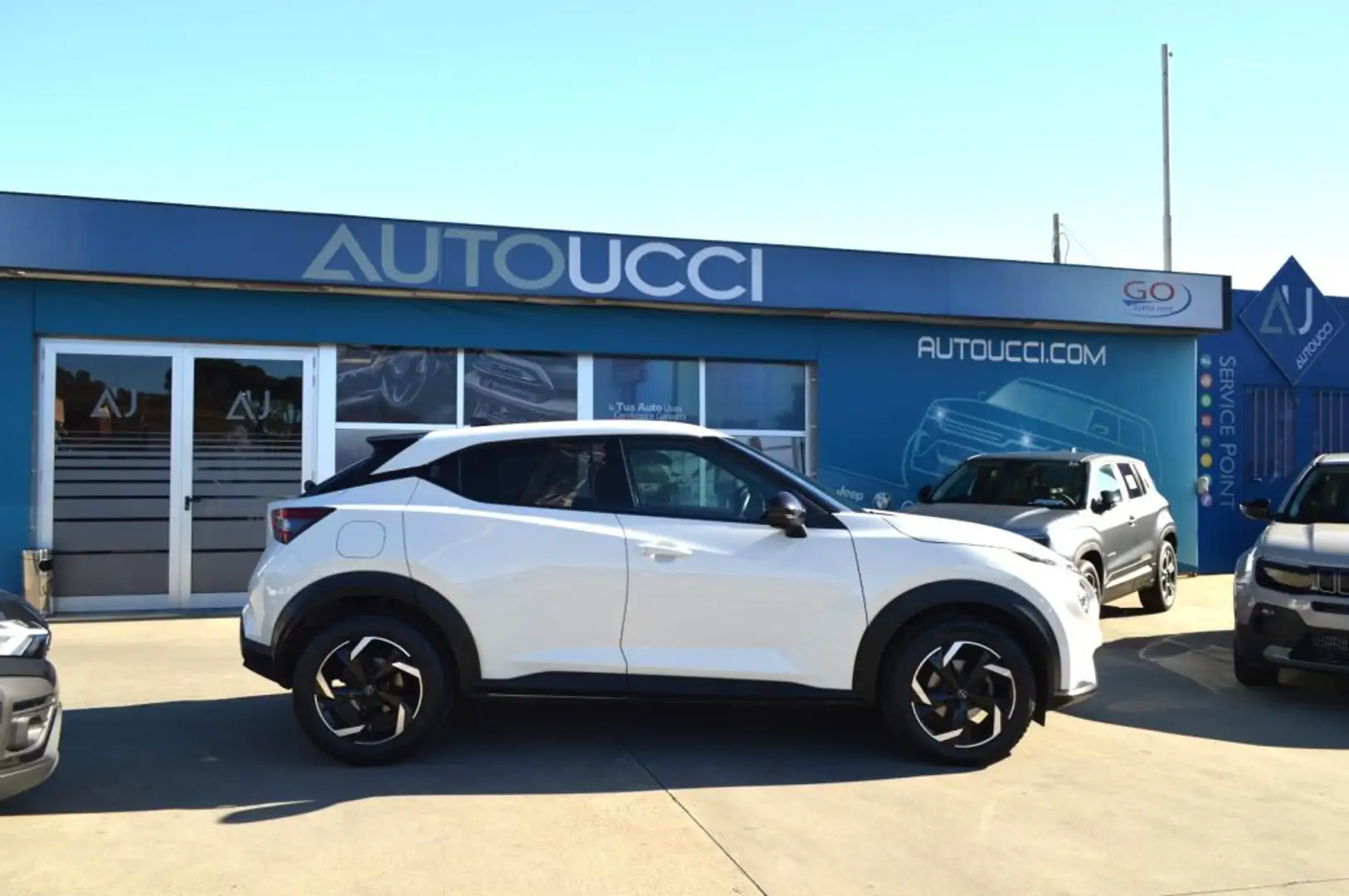 Nissan Juke 1.0 DIG-T 114 CV N-Connecta Blanc - 2