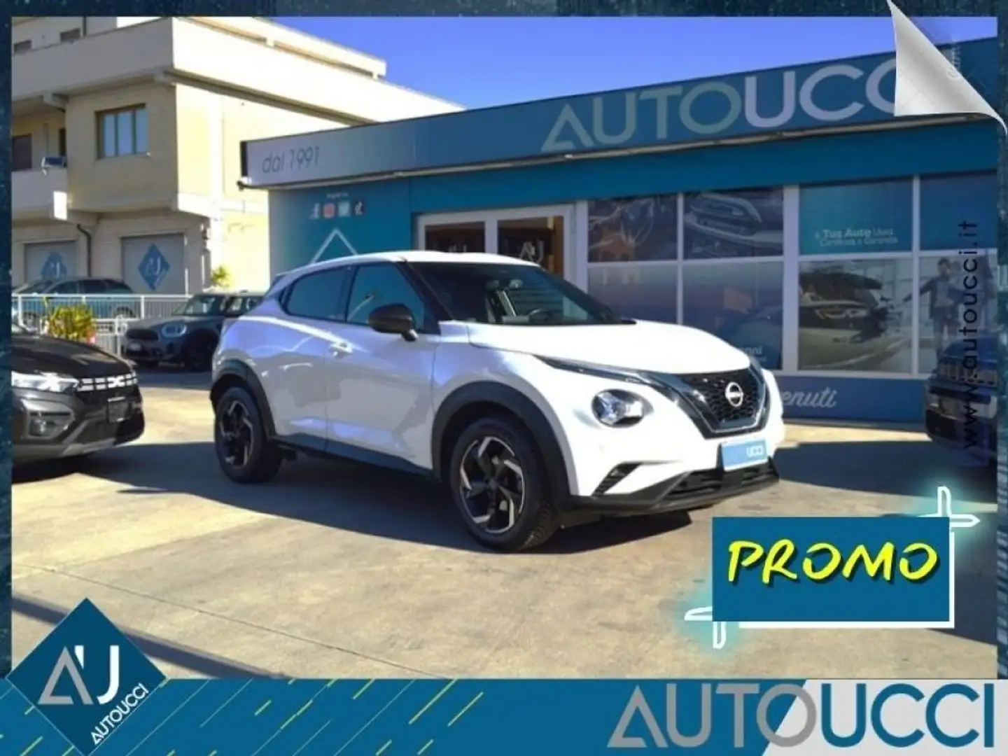 Nissan Juke 1.0 DIG-T 114 CV N-Connecta Blanc - 1