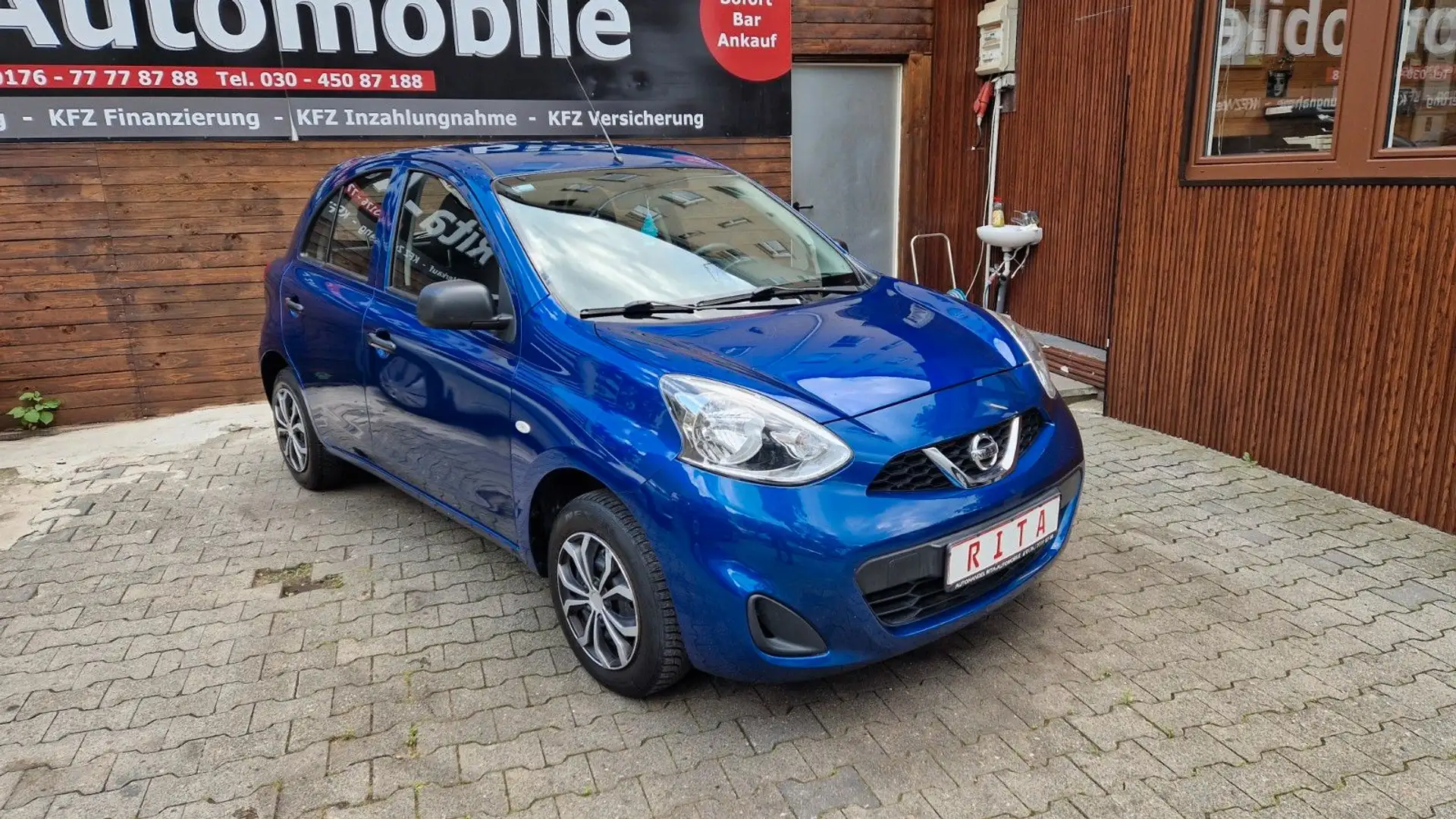 Nissan Micra Visia First, Nichtraucher, 1 Hand Blauw - 1